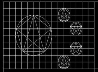 五星紅旗用CAD怎么畫？
