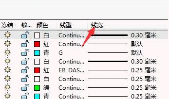 CAD如何設置圖層的線寬？.jpg